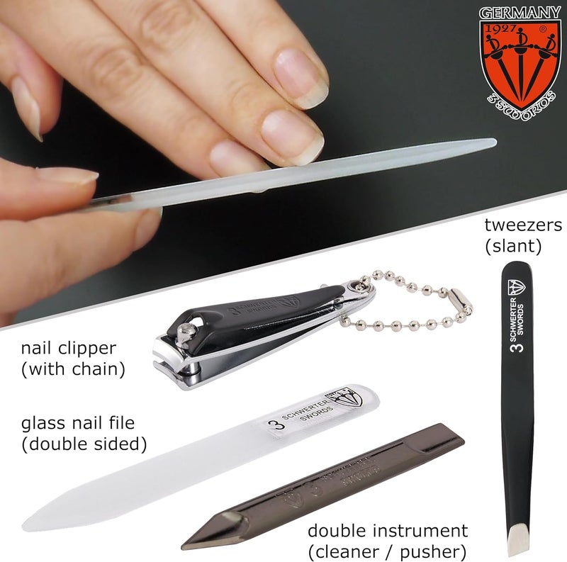 3 Swords Germany 6 Piece Manicure Pedicure Grooming Kit - Image 3